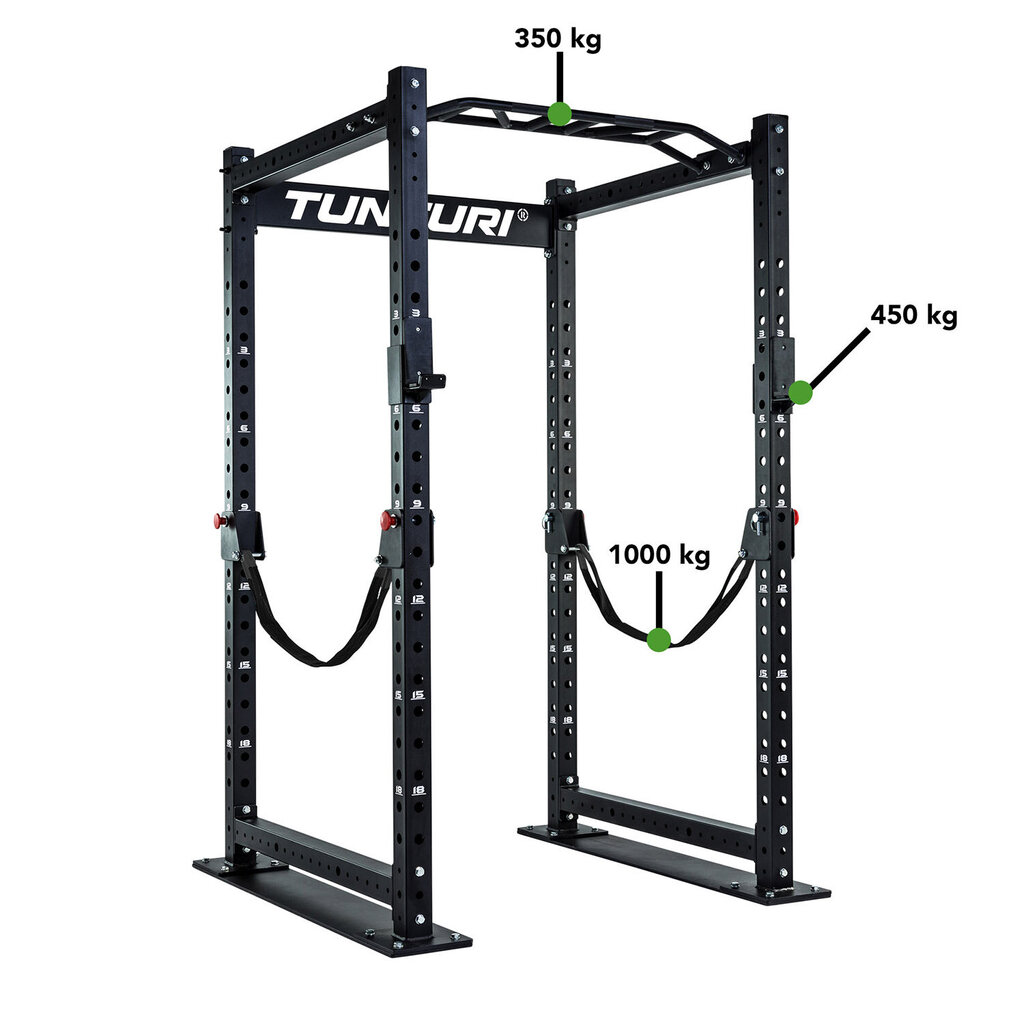 Bazinis Crossfito stovas Tunturi RC20 Crossfit Base Rack цена и информация | Treniruočių suoliukai ir stovai | pigu.lt