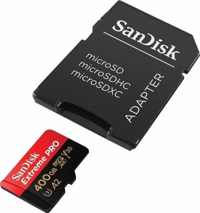 SanDisk Extreme PRO microSDXC 512GB + SD Adapter kaina ir informacija | Atminties kortelės telefonams | pigu.lt