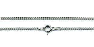Якорная цепочка из родированного серебра"Marina" цена и информация | Украшения на шею | pigu.lt
