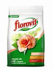 Trąšos rožėms FLOROVIT kaina ir informacija | Birios trąšos | pigu.lt