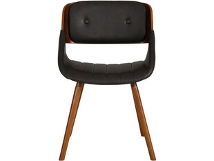 Комплект из 2-х стульев Notio Living Larson, черный цена и информация | Стулья для кухни и столовой | pigu.lt