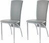 4-ių kėdžių komplektas Notio Living Nelsonda, pilkas kaina ir informacija | Virtuvės ir valgomojo kėdės | pigu.lt