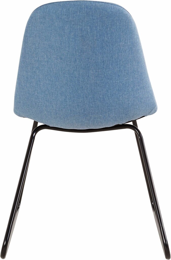 4-ių kėdžių komplektas Notio Living Colombo, mėlynas kaina ir informacija | Virtuvės ir valgomojo kėdės | pigu.lt