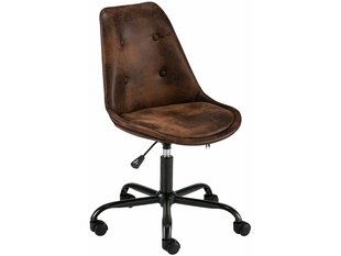 Biuro kėdė Notio Living Dennis, ruda kaina ir informacija | Biuro kėdės | pigu.lt