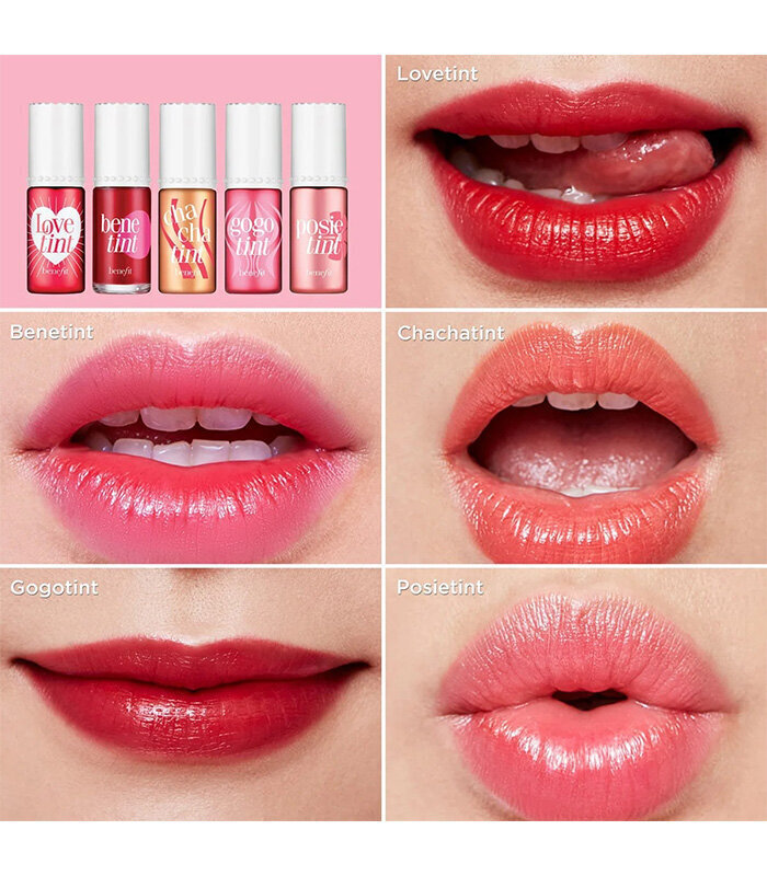 Lūpų blizgis ir skaistalai Benefit Benetint Lip & Cheek Stain 6 ml, Rose kaina ir informacija | Lūpų dažai, blizgiai, balzamai, vazelinai | pigu.lt