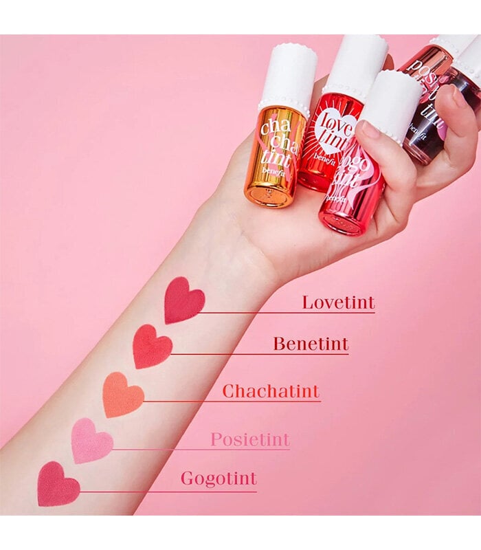 Lūpų blizgis ir skaistalai Benefit Benetint Lip & Cheek Stain 6 ml, Rose kaina ir informacija | Lūpų dažai, blizgiai, balzamai, vazelinai | pigu.lt