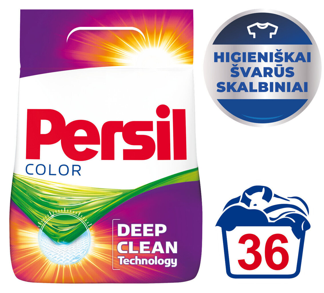 Skalbimo milteliai Persil Color, 2.34 kg kaina ir informacija | Skalbimo priemonės | pigu.lt