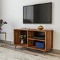 TV staliukas Kalune Design Zisino, tamsiai rudas kaina ir informacija | TV staliukai | pigu.lt