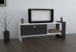 TV staliukas Kalune Design Funda, pilkas/baltas kaina ir informacija | TV staliukai | pigu.lt