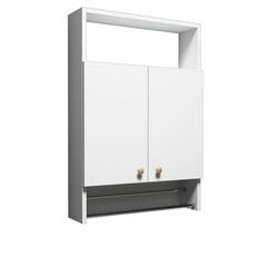 Шкафчик для ванной Kalune Design Banyo, белый цена и информация | Шкафчики для ванной | pigu.lt