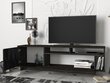 TV staliukas Kalune Design Artem, juodas/rudas kaina ir informacija | TV staliukai | pigu.lt