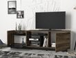 TV staliukas Kalune Design Siento, rudas/juodas kaina ir informacija | TV staliukai | pigu.lt