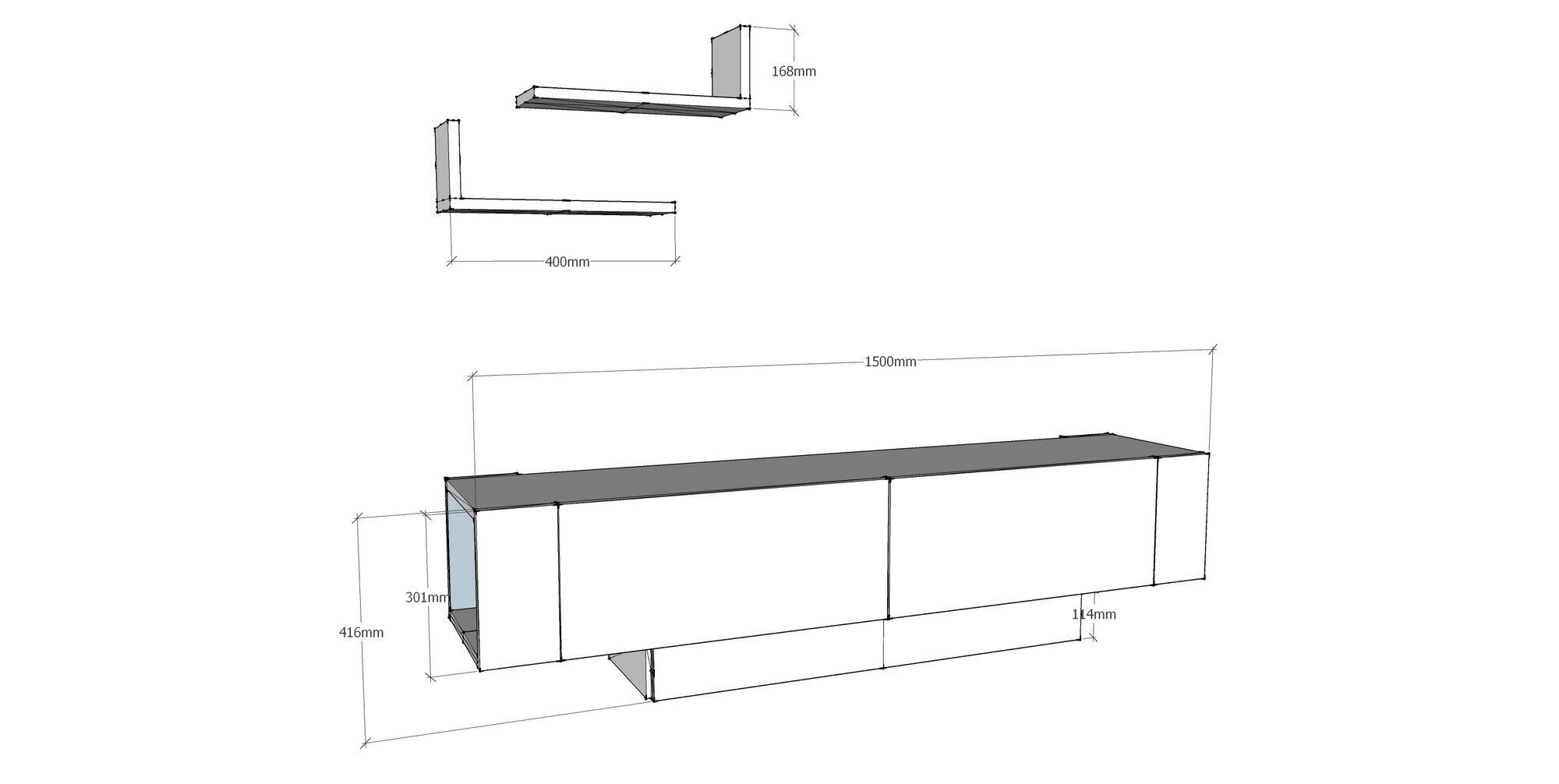 Sekcija Kalune Design Matera, balta kaina ir informacija | Sekcijos | pigu.lt