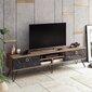TV staliukas Kalune Design Lorenz, rudas/juodas kaina ir informacija | TV staliukai | pigu.lt