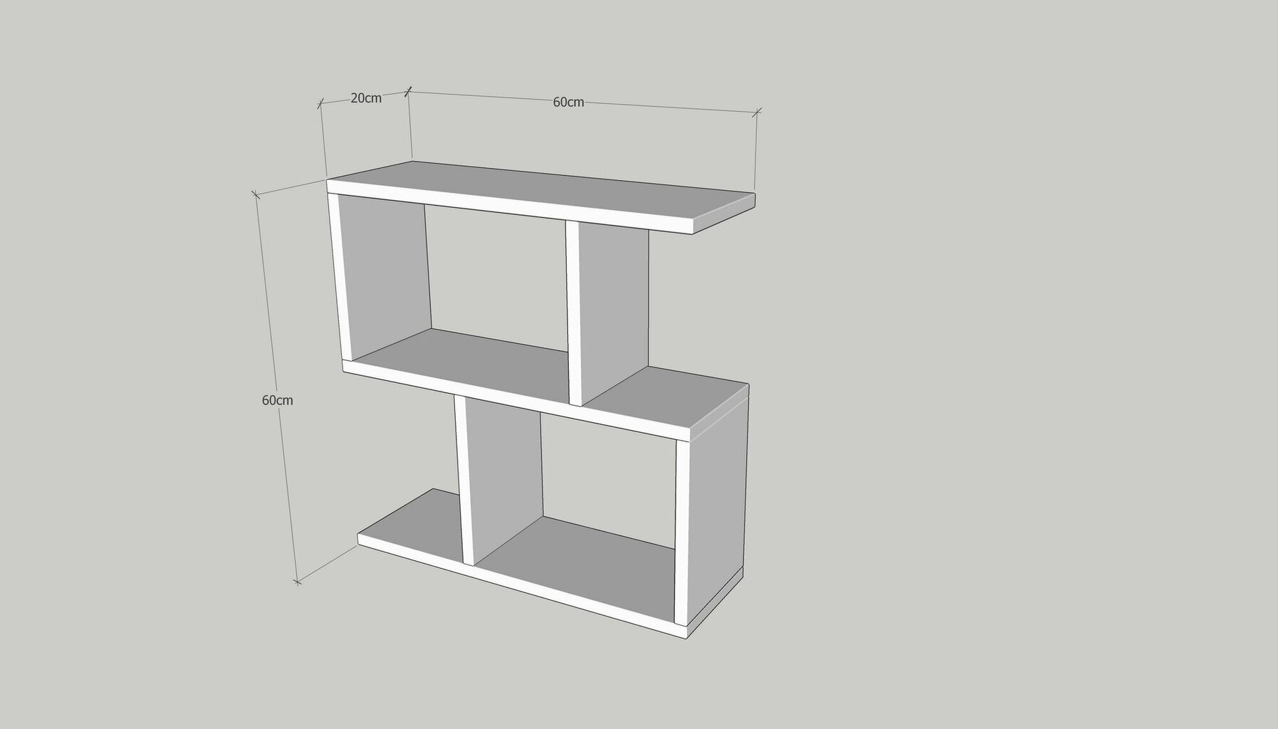 Staliukas Kalune Design Life, baltas kaina ir informacija | Kavos staliukai | pigu.lt