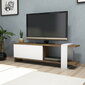 TV staliukas Kalune Design Gaye, rudas/baltas kaina ir informacija | TV staliukai | pigu.lt
