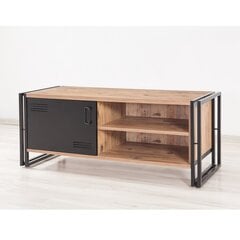 ТВ столик Kalune Design Cosmo Foris, коричневый/черный цена и информация | Тумбы под телевизор | pigu.lt