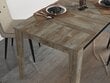 Valgomojo stalas Kalune Design Costa, smėlio spalvos цена и информация | Virtuvės ir valgomojo stalai, staliukai | pigu.lt