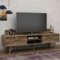 TV staliukas Kalune Design Yakamoz, rudas kaina ir informacija | TV staliukai | pigu.lt