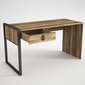 Rašomasis stalas Kalune Design Lost, rudas kaina ir informacija | Kompiuteriniai, rašomieji stalai | pigu.lt