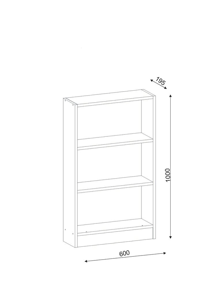 Pastatoma lentyna Kalune Design Cella, balta kaina ir informacija | Lentynos | pigu.lt