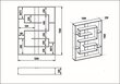 Pastatoma lentyna Kalune Design Esteban, balta kaina ir informacija | Lentynos | pigu.lt