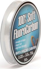 Valas fluorokarbobinis SG Soft 0.74mm 20m 28.7kg kaina ir informacija | Valai | pigu.lt