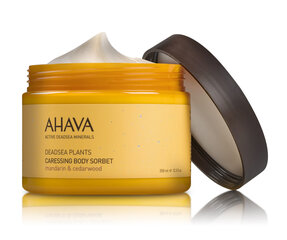 Увлажняющий крем для тела Ahava Deadsea Plants Caressing Body Sorbet, 350 мл цена и информация | Кремы, лосьоны для тела | pigu.lt