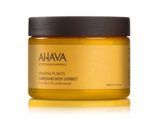 Drėkinamasis kūno kremas Ahava Deadsea Plants Caressing Body Sorbet, 350 ml kaina ir informacija | Kūno kremai, losjonai | pigu.lt