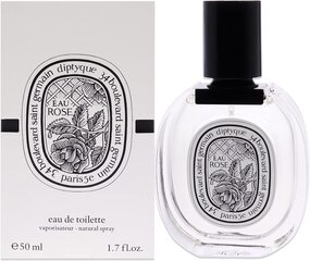 Душистая вода Diptyque Eau Rose EDT для женщин 50 мл цена и информация | Женские духи | pigu.lt