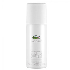 Ароматизированный спрей-дезодорант для мужчин Lacoste Eau de Lacoste L.12.12 Blanc 150 мл цена и информация | Мужская парфюмированная косметика | pigu.lt