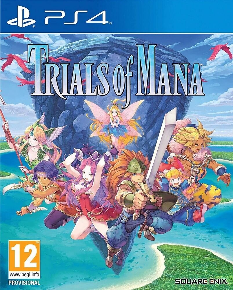 Компьютерная игра PS4 Trials of Mana цена | pigu.lt