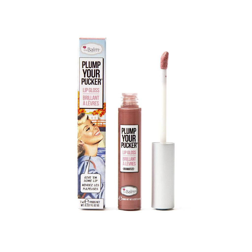 Lūpų blizgis Plump Your Pucker Dramatize theBalm, 7 ml kaina ir informacija | Lūpų dažai, blizgiai, balzamai, vazelinai | pigu.lt