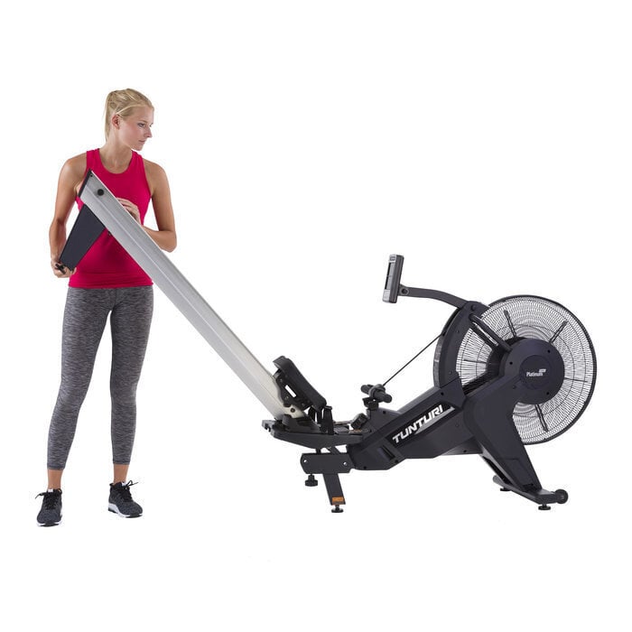 Irklavimo treniruoklis Tunturi Platinum Pro Air Rower PRO kaina ir informacija | Irklavimo treniruokliai | pigu.lt