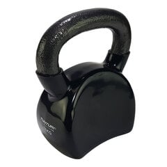 Гиря Tunturi Vinyl Kettlebell, 16 кг, черная цена и информация | Гантели, гири, штанги | pigu.lt