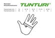 Treniruočių pirštinės Tunturi Fitness Gloves High Impact, XL dydis, geltonos/juodos kaina ir informacija | Treniruočių pirštinės | pigu.lt