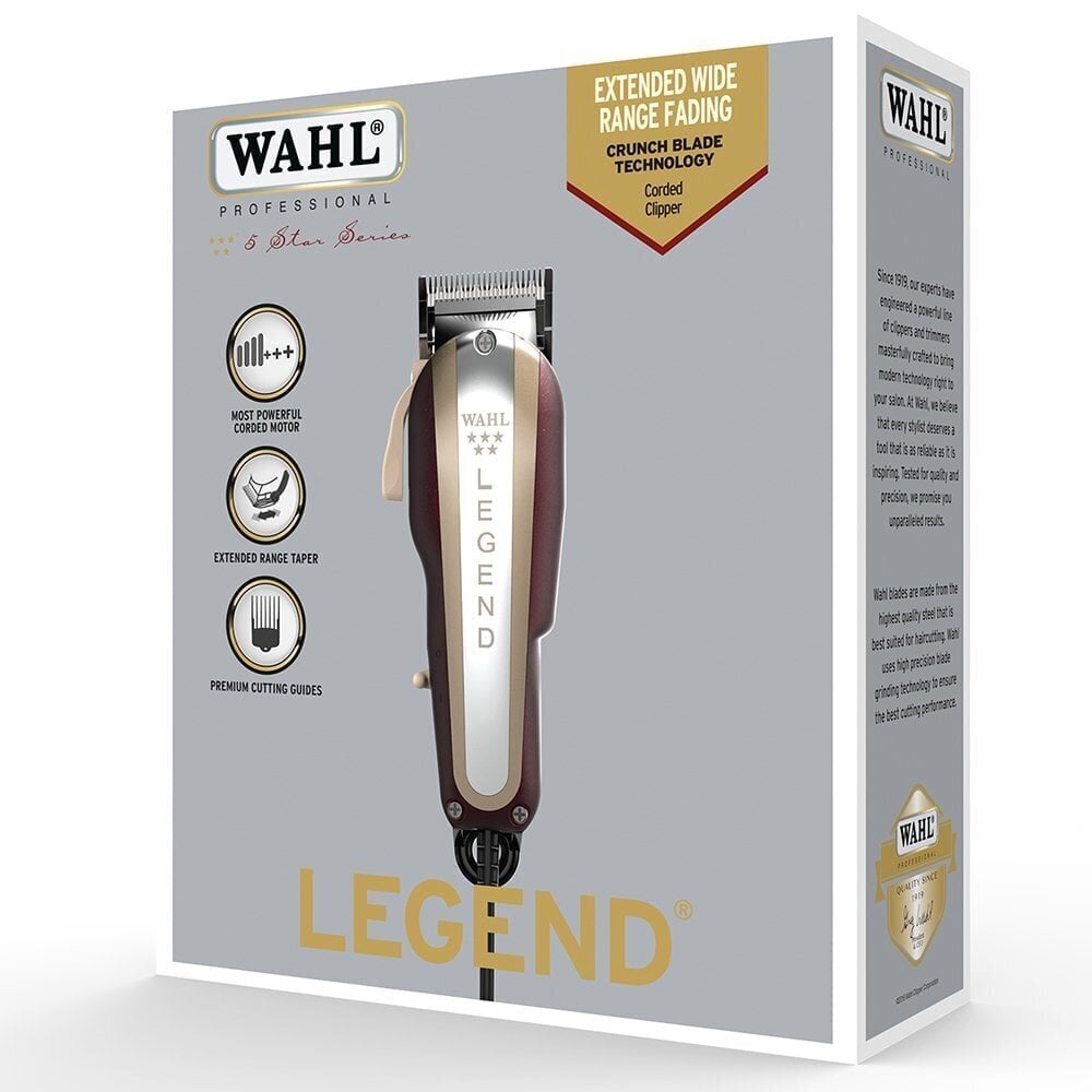 Wahl Legend 8147 kaina ir informacija | Plaukų kirpimo mašinėlės | pigu.lt