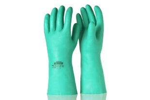 Нитриловые перчатки AllProtec Nitrix, размер XL, зеленые, 1 пара цена и информация | Первая помощь | pigu.lt