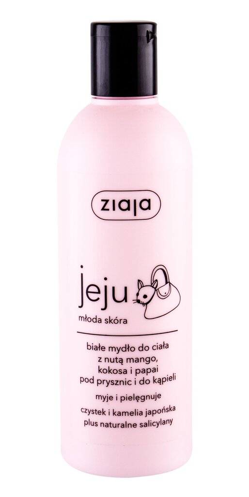 Dušo želė Ziaja Jeju rožių, 300ml kaina ir informacija | Dušo želė, aliejai | pigu.lt