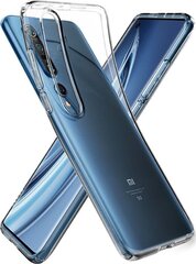 Spigen Liquid Crystal Xiaomi Mi 10/Mi 10 Pro Crystal kaina ir informacija | Telefono dėklai | pigu.lt