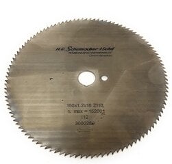 Medžio pjovimo diskas Ø150 x 1.2 x 16mm, Z-110 H.O Schumacher+Sohn kaina ir informacija | Mechaniniai įrankiai | pigu.lt