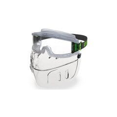 Apsauginiai akiniai UVEX 9301 su veido apsauga kaina ir informacija | Galvos apsauga | pigu.lt