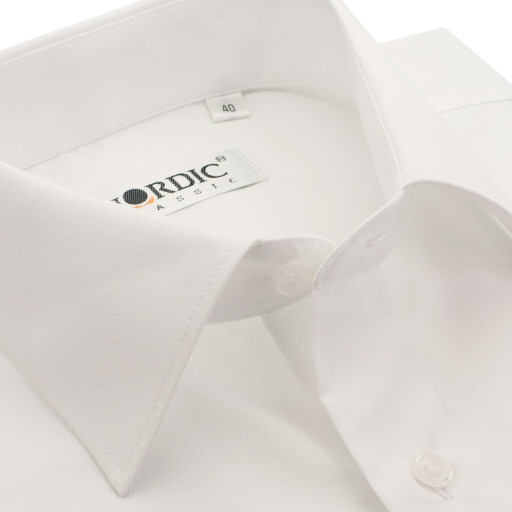 Marškiniai vyrams Nordic 1124F, balti kaina ir informacija | Vyriški marškiniai | pigu.lt