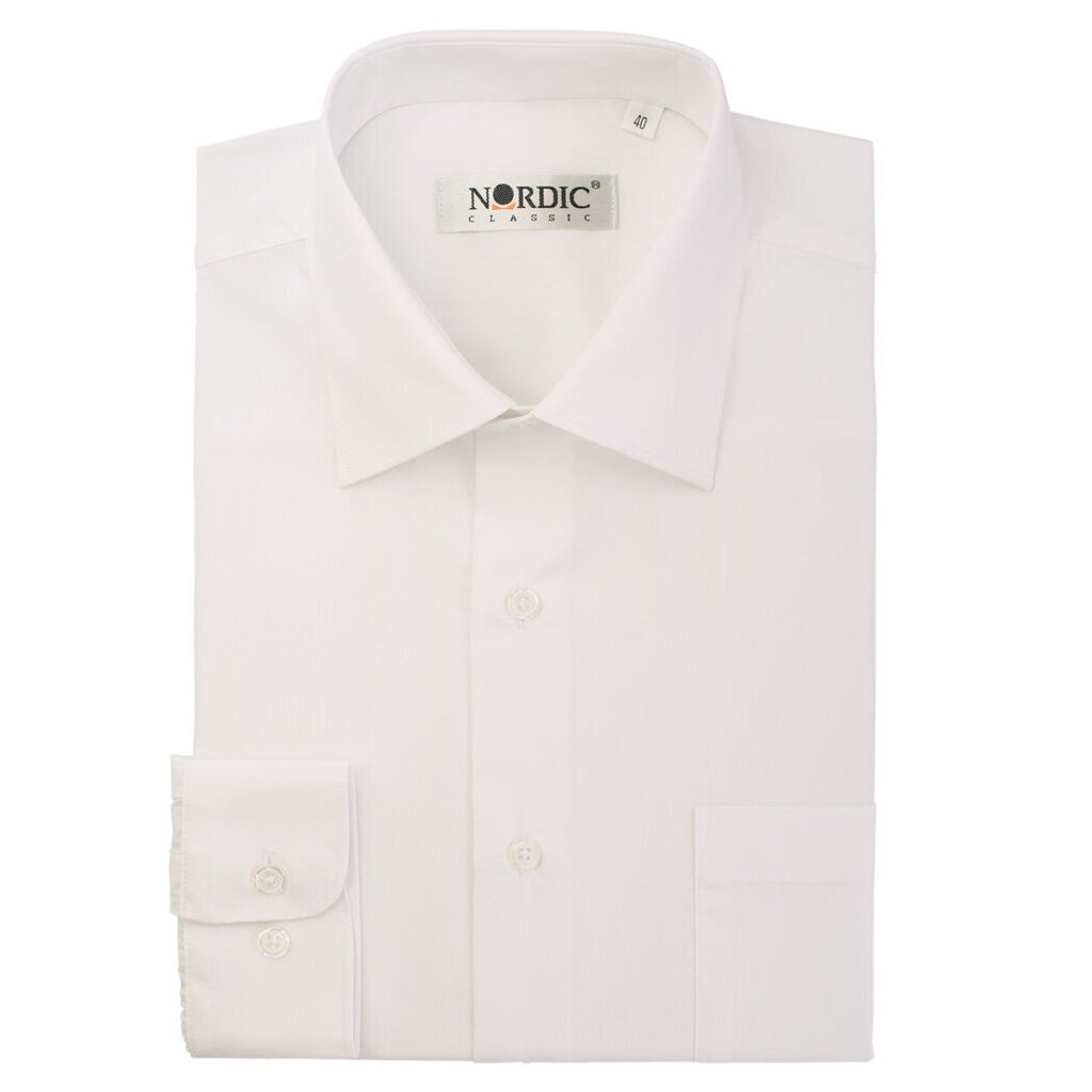 Marškiniai vyrams Nordic 1124F, balti kaina ir informacija | Vyriški marškiniai | pigu.lt