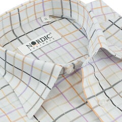 Рубашки мужские NORDIC - С коротким рукавом цена и информация | Мужские рубашки | pigu.lt