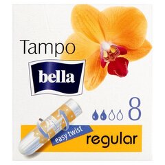 Tamponai Bella Regular, 8 vnt kaina ir informacija | Tamponai, higieniniai paketai, įklotai | pigu.lt