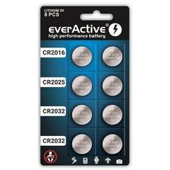 EverActive CRMIX8BL цена и информация | Аккумуляторы для видеокамер | pigu.lt