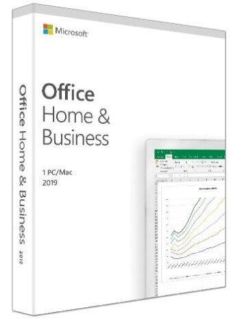 Microsoft Office Home and Business, Anglų 2019 цена и информация | Biuro programos | pigu.lt