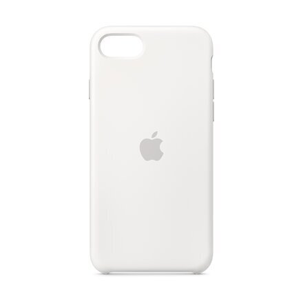 Apple Silicone Case, skirtas iPhone 7 / 8 / SE (2020), baltas kaina ir informacija | Telefono dėklai | pigu.lt