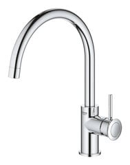 Смеситель для раковины Grohe BauClassic с высоким краном и полным углом поворота, 31535001 цена и информация | Кухонные смесители | pigu.lt